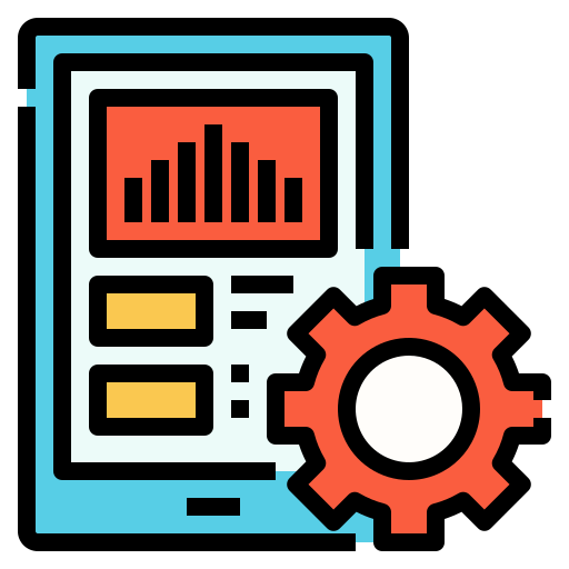 Web management Linector Lineal Color icon