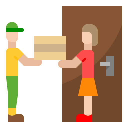 Delivery man free icon Delivery man free icon