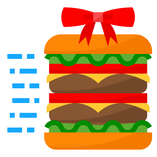 Hamburger free icon