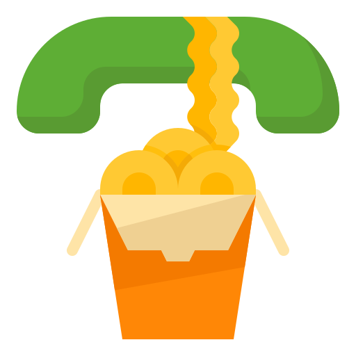 tazón de fideos icono gratis