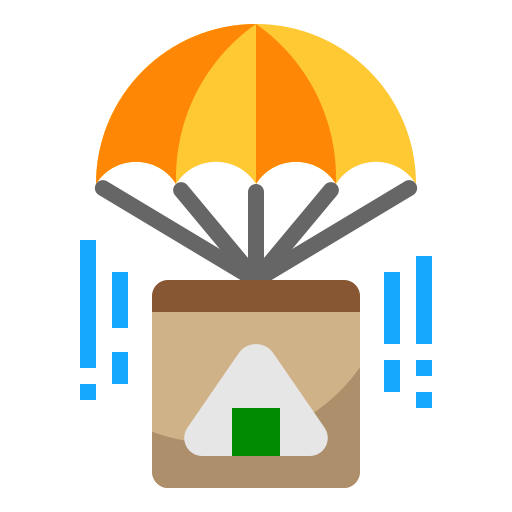 Parachute free icon Parachute free icon