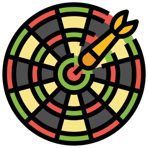 Dartboard - free icon