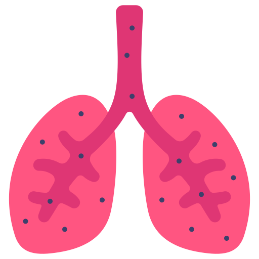 Lungs Victoruler Flat icon