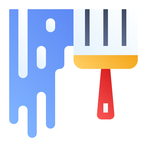 Paint brush Generic Flat Gradient icon