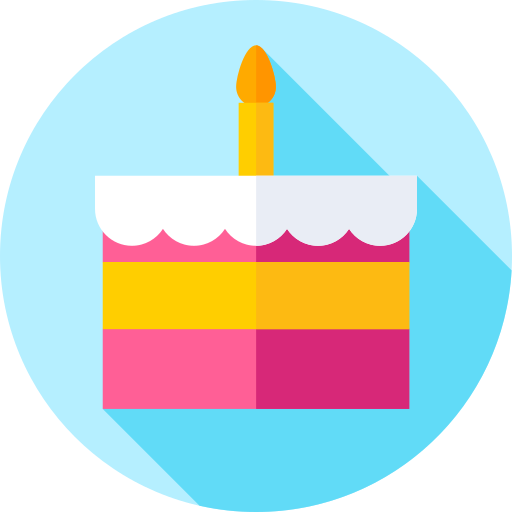 gâteau d'anniversaire Icône gratuit