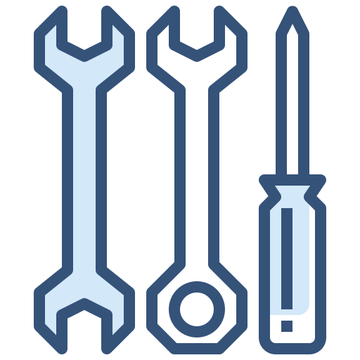 reparación icono gratis