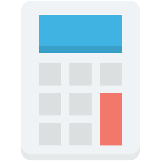 Calculator Creative Stall Premium Flat icon