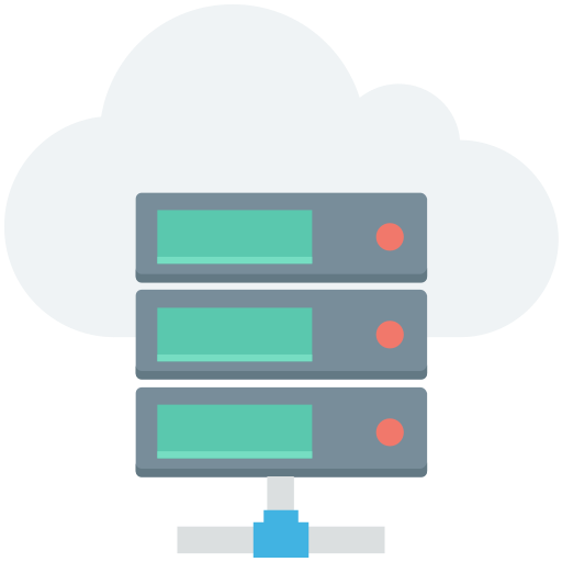 servidor en la nube icono gratis