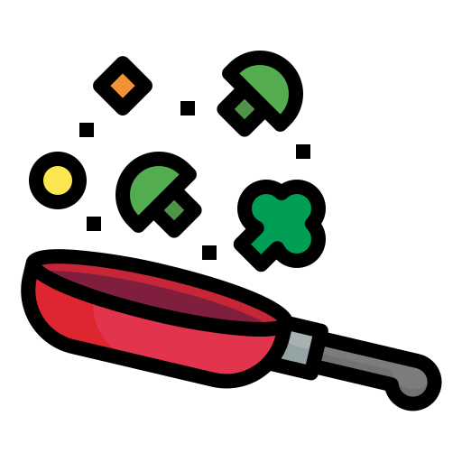 la poêle Icône gratuit