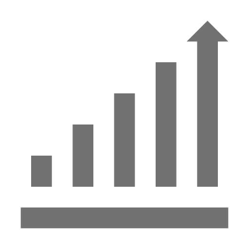 gráfico de barras icono gratis