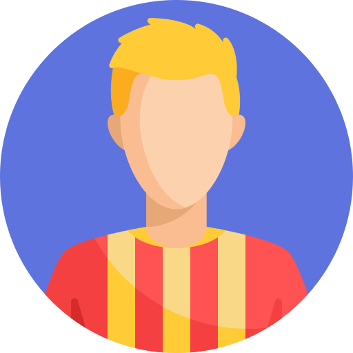 jugador de fútbol icono gratis