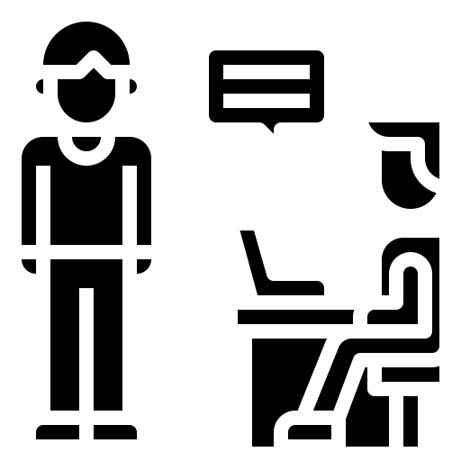 Interview free icon