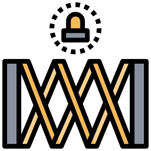 barrera vial icono gratis