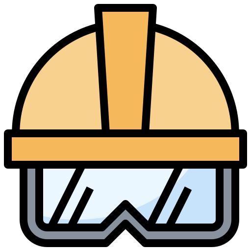 lentes de seguridad icono gratis