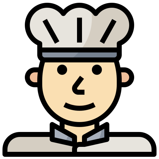 Chef Surang Lineal Color icon