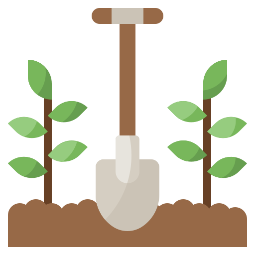 Shovel Surang Flat icon