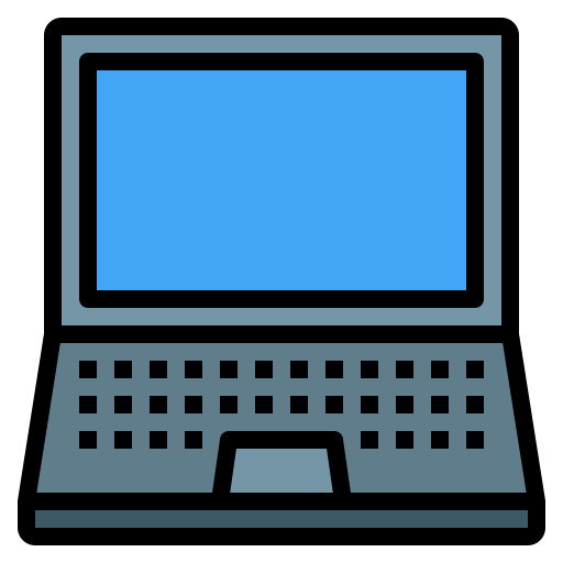 Laptop Generic Outline Color icon