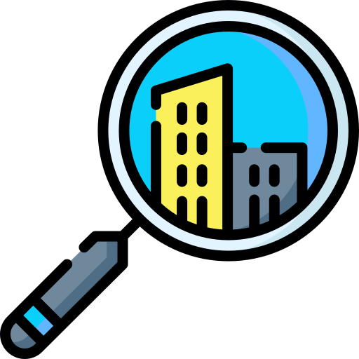 ciudad inteligente icono gratis