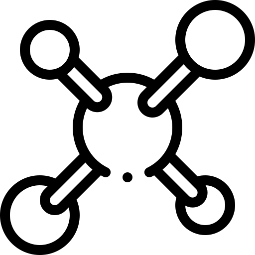 Molecule free icon