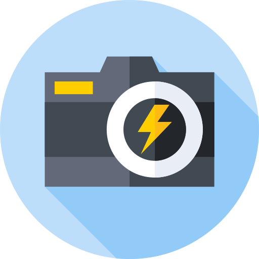 cámara fotográfica icono gratis