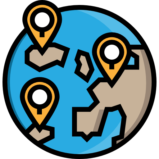 geolocalización icono gratis