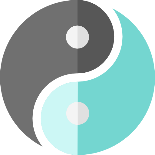 yin yang icono gratis