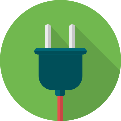 Plug free icon Plug free icon
