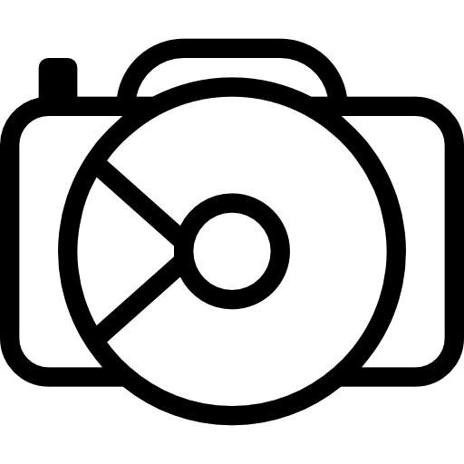 cámara fotográfica icono gratis