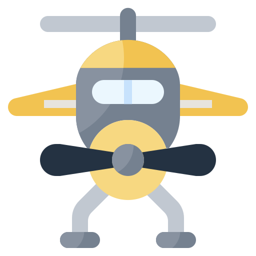 helicóptero icono gratis