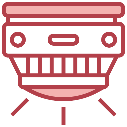 detector de humo icono gratis