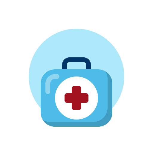 bolso médico icono gratis