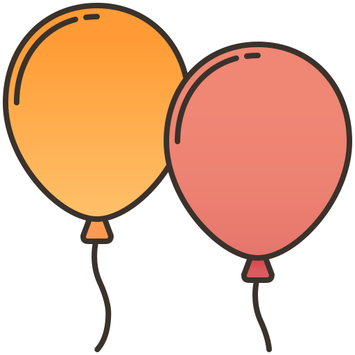Balloons free icon Balloons free icon