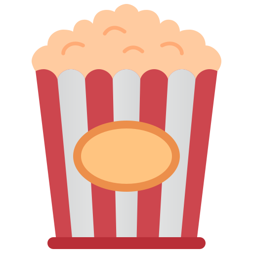 Popcorn box - Free cinema icons