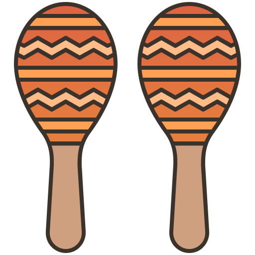 maracas icono gratis