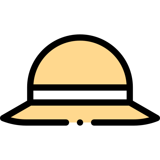 Hat Detailed Rounded Lineal color icon