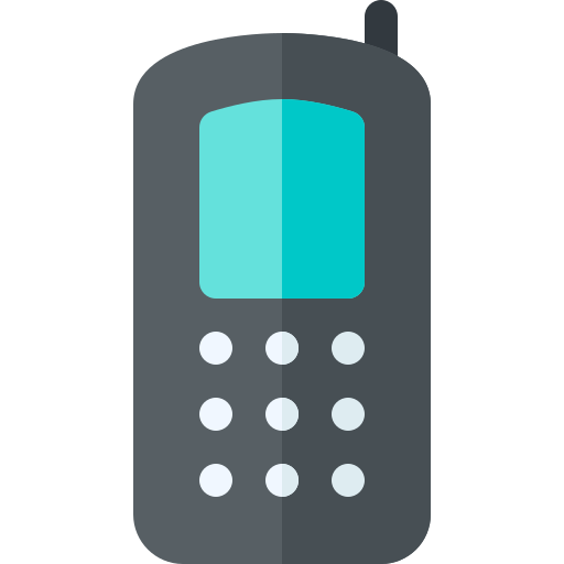 telefono viejo icono gratis