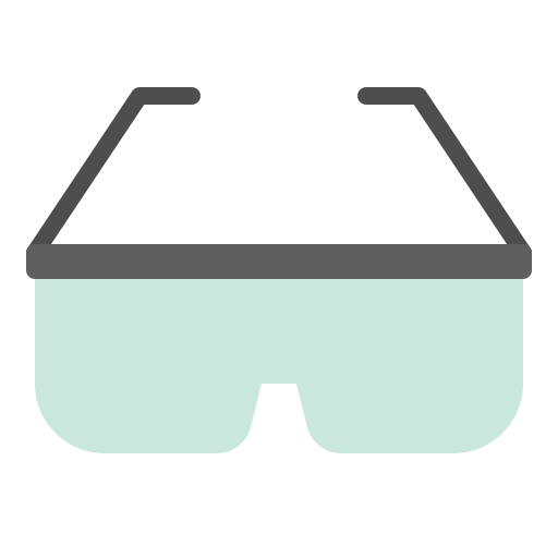 lentes de seguridad icono gratis