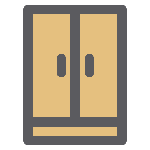 Closet Generic Outline Color icon