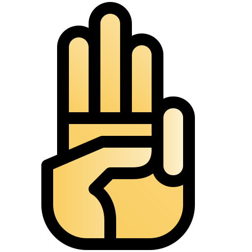 handzeichen kostenlos Icon