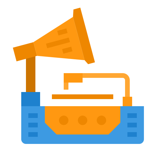 gramophone Icône gratuit
