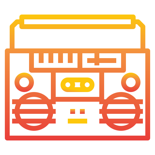 Radio cassette free icon Radio cassette free icon