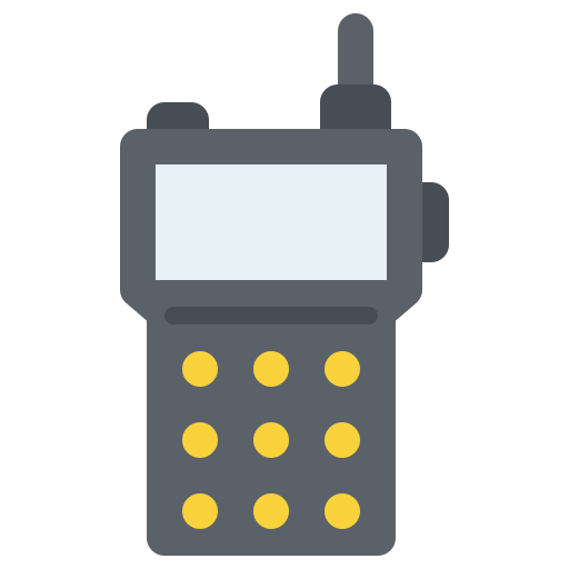 Walkie talkie - free icon