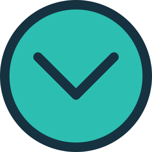 flecha hacia abajo icono gratis