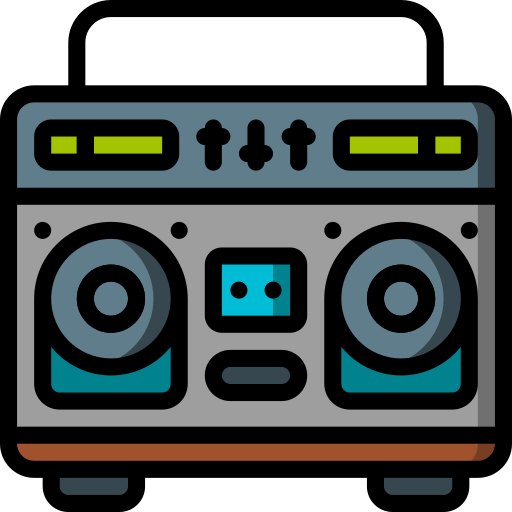 Stereo - Free music icons