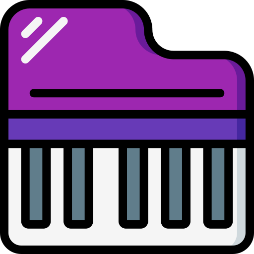 piano icono gratis