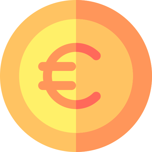 euro icono gratis