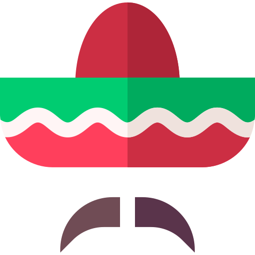 sombrero mexicano icono gratis