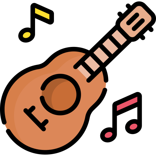 기타 무료 아이콘