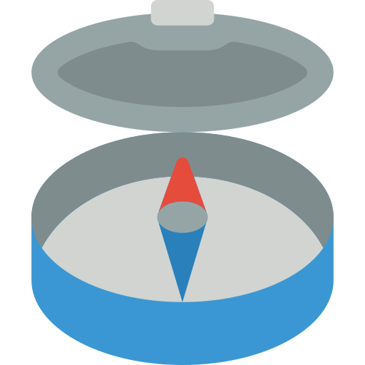 brújula icono gratis