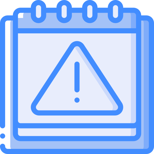 Calendar Basic Miscellany Blue icon